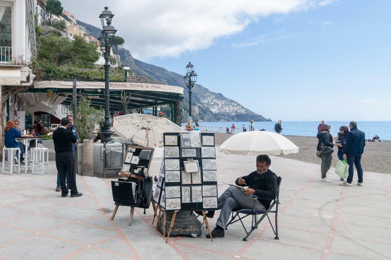 Casa Il Capriccio, Spiaggia Grande Positano Exterior foto
